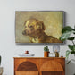 Cliper, the Artist's Dog, 1895 - Floater Framed Canvas Print