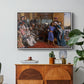 The Finding of the Saviour in the Temple, 1854-1860 - Floater Framed Canvas Print