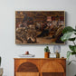 Ball of the Burning Men, 1889 - Floater Framed Canvas Print