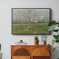 Orchard in Blossom (Plum Trees), 1888 - Floater Framed Canvas Print