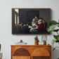Girl Interrupted at Her Music, c. 1658-1659 - Floater Framed Canvas Print