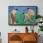 Game of Bowls, 1908 - Floater Framed Canvas Print