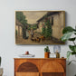 Visit to Grandmother, 1914 - Floater Framed Canvas Print