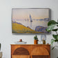 Evening Calm, Concarneau, Opus 220, 1891 - Floater Framed Canvas Print