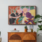 The Conversation, 1938 - Floater Framed Canvas Print