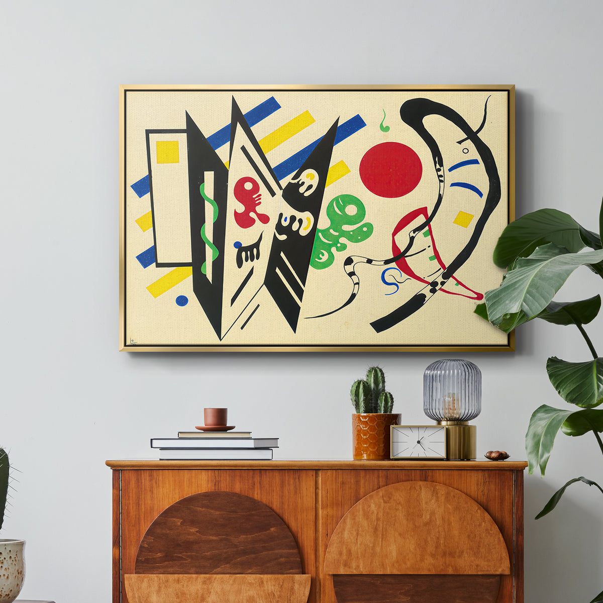 Reciprocity (Réciproque), 1935 - Floater Framed Canvas Print