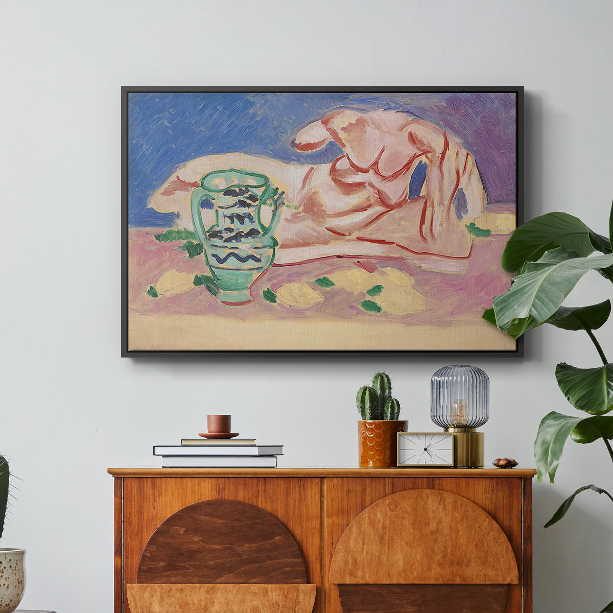 Ilyssus from the Parthenon, 1908 - Floater Framed Canvas Print