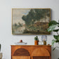 Landscape at Arleux-du-Nord, c. 1871-1874 - Floater Framed Canvas Print