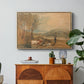 Lulworth Castle, Dorset, c. 1820 - Floater Framed Canvas Print