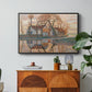 Farm near Duivendrecht, c. 1916 - Floater Framed Canvas Print