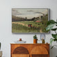 The Chair Factory at Alfortville, 1897 - Floater Framed Canvas Print