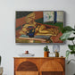 Sculpture and Persian Vase (The Bronze Figure), 1908 - Floater Framed Canvas Print