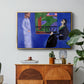 The Conversation, c. 1908-1912 - Floater Framed Canvas Print