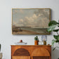Yarmouth Jetty, 1822 - Floater Framed Canvas Print