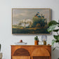 The Hay Wagon (Der Heuwagen), 1824 - Floater Framed Canvas Print
