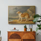Rough-Coated Collie, 1809 - Floater Framed Canvas Print