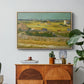 The Harvest, 1888 - Floater Framed Canvas Print