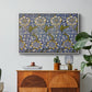 Kennet - Indigo/Gold, 1883 - Floater Framed Canvas Print