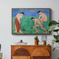 Game of Bowls, 1908 - Floater Framed Canvas Print