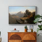 Scene from “The Last of the Mohicans”, 1827 - Floater Framed Canvas Print
