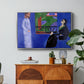 The Conversation, c. 1908-1912 - Floater Framed Canvas Print