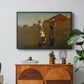 A Temperance Meeting, 1874 - Floater Framed Canvas Print