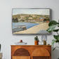 The Riverbank, Les Andelys, 1886 - Floater Framed Canvas Print