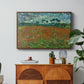 Field with Poppies, 1889 - Floater Framed Canvas Print