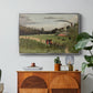 The Chair Factory at Alfortville, 1897 - Floater Framed Canvas Print