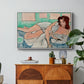 Nude in a Bathrobe (Nu au peignoir), 1941 - Floater Framed Canvas Print