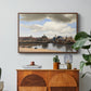 View of Delft, c. 1660-1661 - Floater Framed Canvas Print