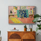 The Pink Studio (L'Atelier Rose), 1911 - Floater Framed Canvas Print