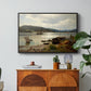 By the Water, 1876 - Floater Framed Canvas Print