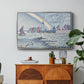Entrance to the Port of Honfleur, 1899 - Floater Framed Canvas Print