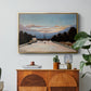 The Eiffel Tower, c. 1898 - Floater Framed Canvas Print