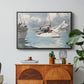 Fishing Boats, Key West, 1903 - Floater Framed Canvas Print