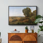 Souvenir of Roquemaure in the Gard, c. 1853 - Floater Framed Canvas Print
