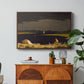 Approaching Thunder Storm, 1859 - Floater Framed Canvas Print