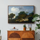 Landscape with Shepherds and Flock of Sheep, c. 1763-1765 - Floater Framed Canvas Print