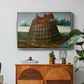 The Tower of Babel, c. 1568 - Floater Framed Canvas Print