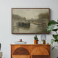 The Bridge (Le pont), 1895 - Floater Framed Canvas Print