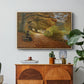A Wooded Path in Autumn, 1902 - Floater Framed Canvas Print