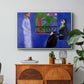 The Conversation, c. 1908-1912 - Floater Framed Canvas Print