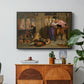 The Flight of Madeline and Porphyro, 1848 - Floater Framed Canvas Print