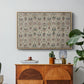Long Cushion Cover (Printed Textile), c. 1600 - Floater Framed Canvas Print