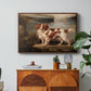 Portrait of Dash, a Favourite Spaniel, Property of Lady Frances Vane-Tempest, 1819 - Floater Framed Canvas Print