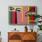 Design for Cover of Exhibition Catalogue, 1951 - Floater Framed Canvas Print