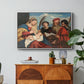 Mary and Child with Saints Stephen, Jerome and Maurice, c. 1510 - Floater Framed Canvas Print