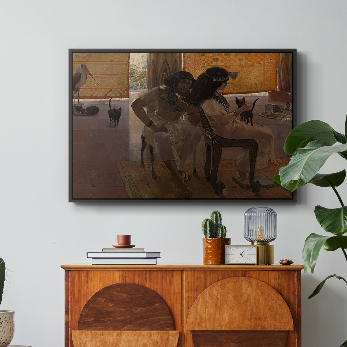 The Age of the Pharaohs, 1914 - Floater Framed Canvas Print