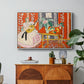The Lute (Le luth), 1943 - Floater Framed Canvas Print